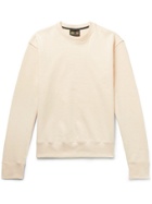 ADIDAS CONSORTIUM - Pharrell Williams Basics Loopback Cotton-Jersey Sweatshirt - Neutrals