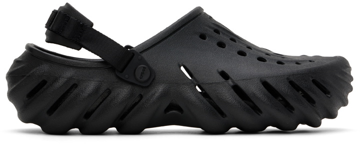 Photo: Crocs Black Echo Clogs