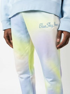 BLUE SKY INN - Tie-dye Cotton Sweatpants