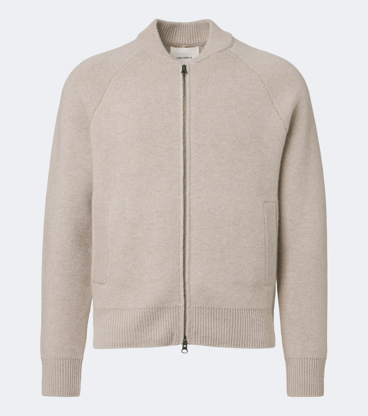 Lisa Yang Fionn cashmere zip-up cardigan