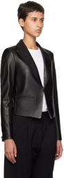 rag & bone Black Elle Leather Jacket
