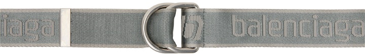 Photo: Balenciaga Gray D-Ring Belt