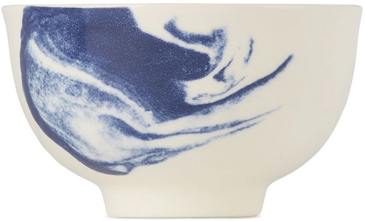 Photo: 1882 Ltd. Blue & White Indigo Storm Handleless Mug