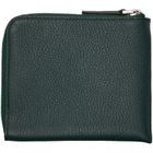 Marni Green Zip Around Wallet