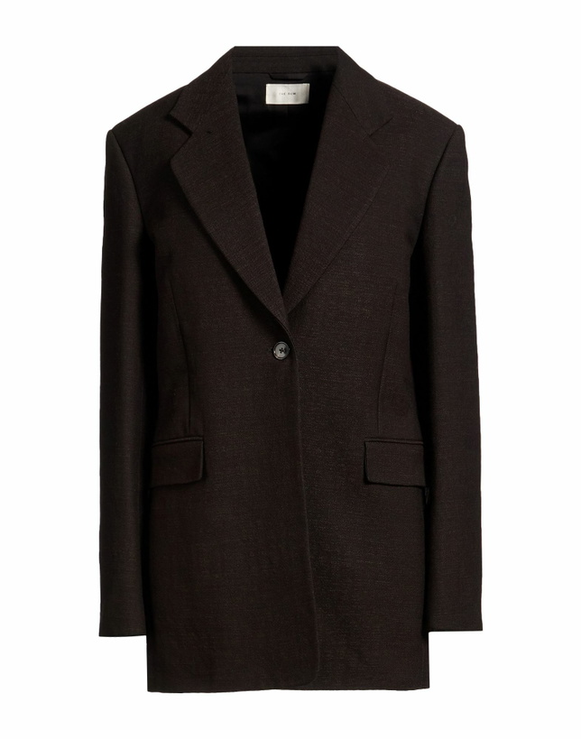 Photo: The Row Womens Blazer Chocolate in Brown