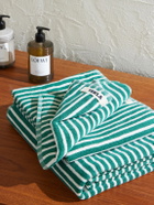 TEKLA - Striped Organic Cotton Towels