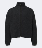 Jil Sander Wool-blend fleece sweatshirt
