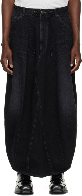 Photo: NEEDLES Black H.D. Skirt