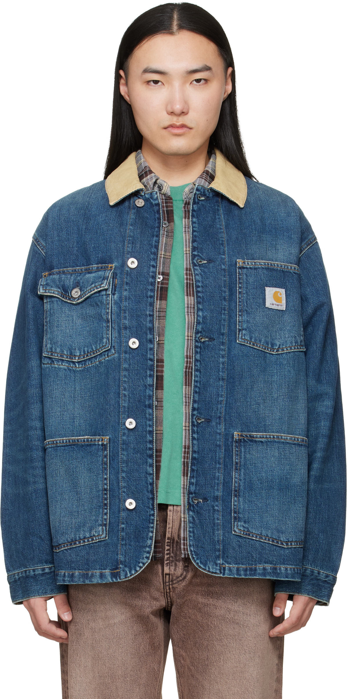 Carhartt Michigan Denim Chore Coat Carhartt WIP