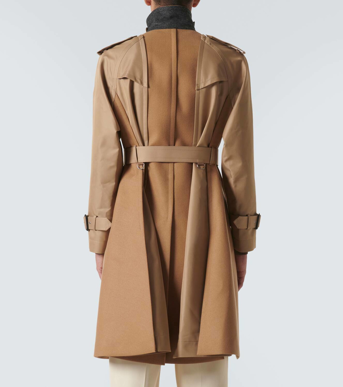 トレンチコート Sacai Gabardine Trench Coat With Nylon Vest Sacai Gabardine trench coat Sacai