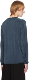 Jacquemus Navy 'Le T-Shirt Jao' Long Sleeve T-Shirt