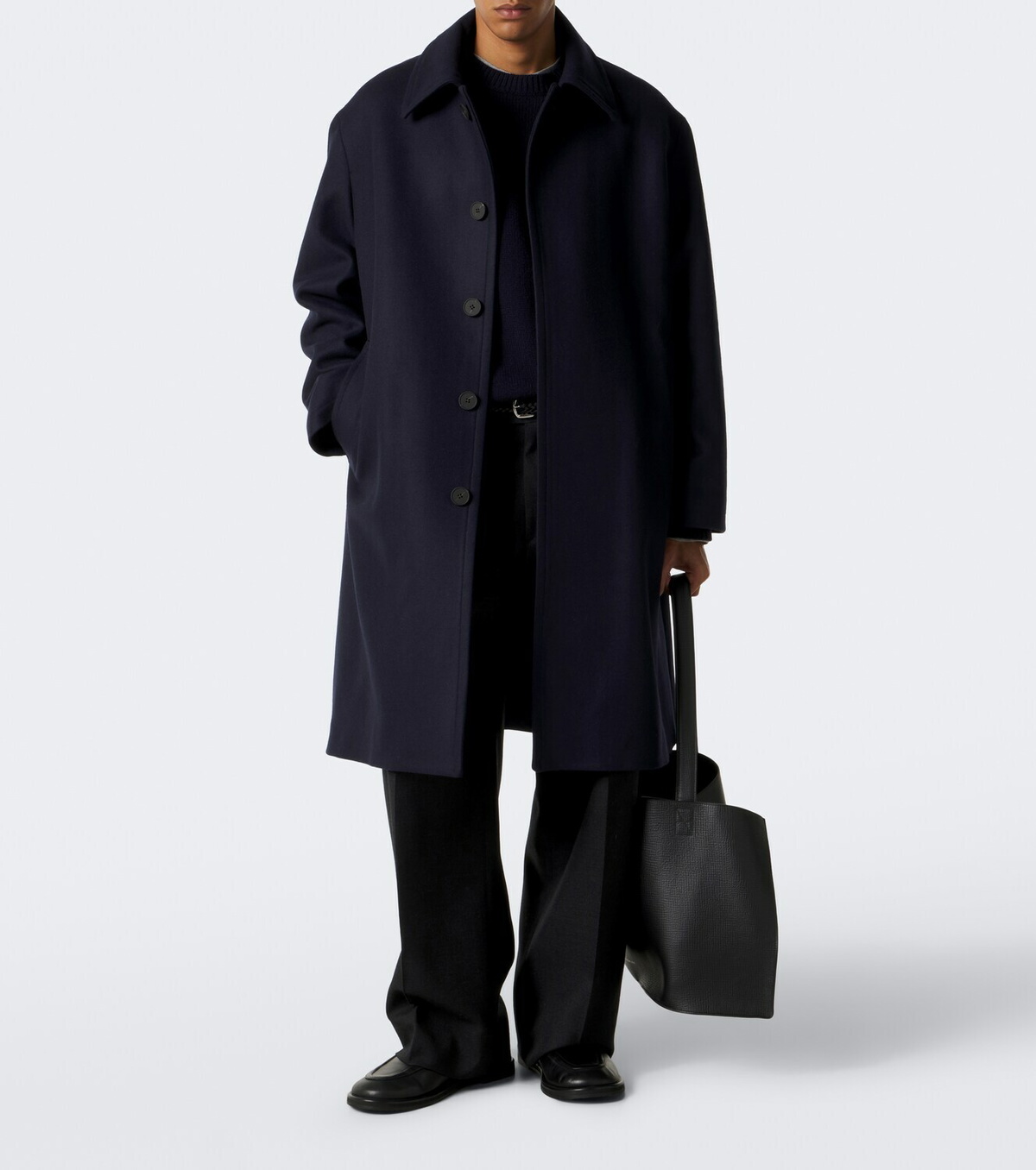 Studio Nicholson Ady wool-blend overcoat