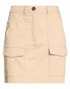 Peserico Womens Mini skirt in Beige
