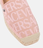 Versace Versace Allover canvas espadrilles