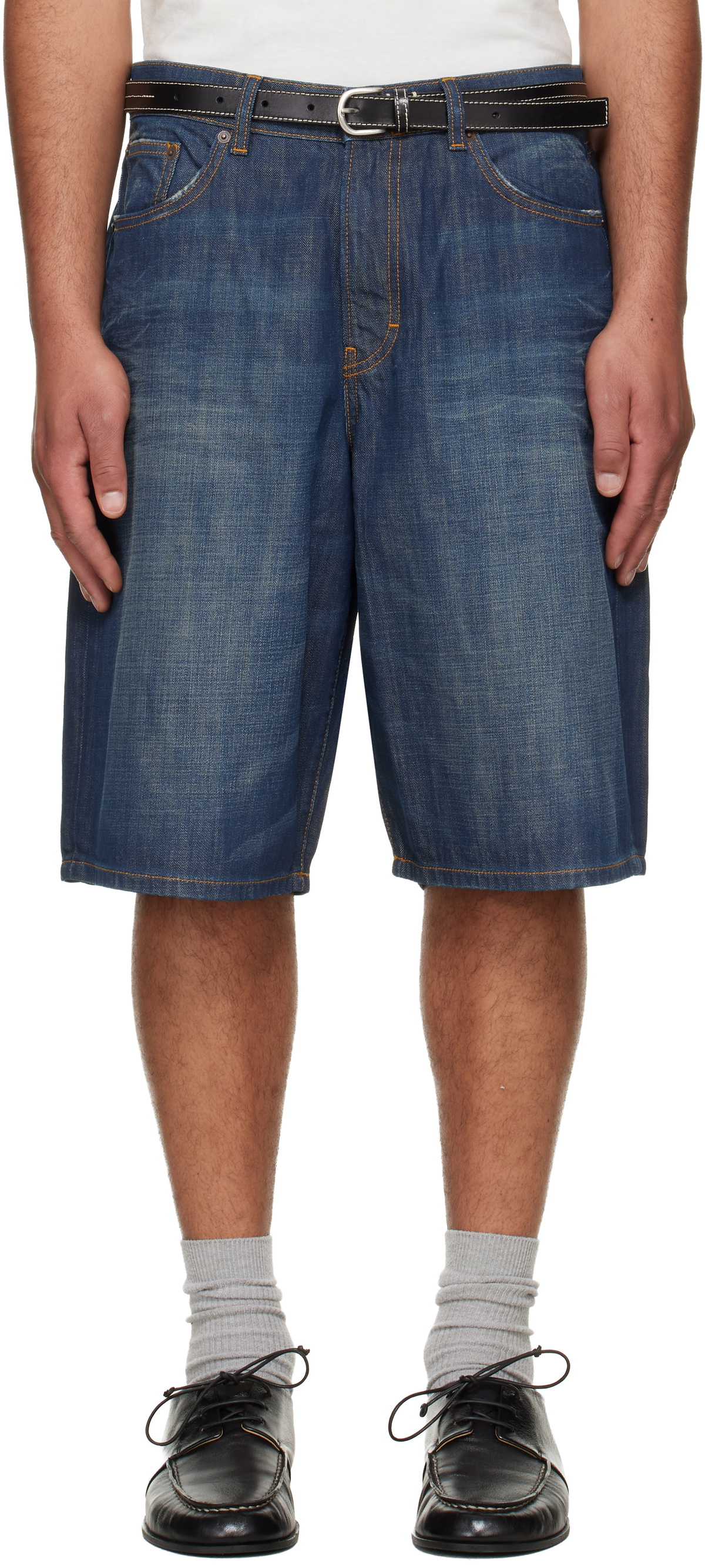 JEANERICA Blue Brera Denim Shorts