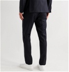 Officine Generale - Paul Herringbone Wool Suit Trousers - Blue