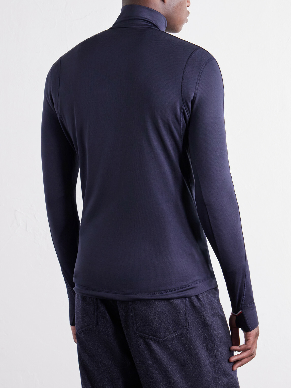 Moncler Grenoble - Polartec® Power Grid™ Half-Zip Base Layer - Blue