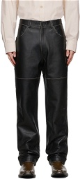 Andersson Bell Black New Mexico Leather Pants