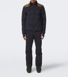Moncler Grenoble Geltech corduroy-trimmed ski jacket