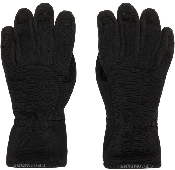 Photo: C.P. Company Black Seamless Gloves
