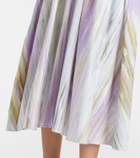 Roksanda Sana printed cotton maxi dress