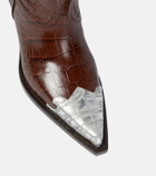 Paris Texas Leather cowboy boots
