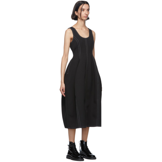 Enfold Black Hourglass Dress