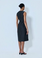 Jil Sander Sleeveless Structured Midi Dress