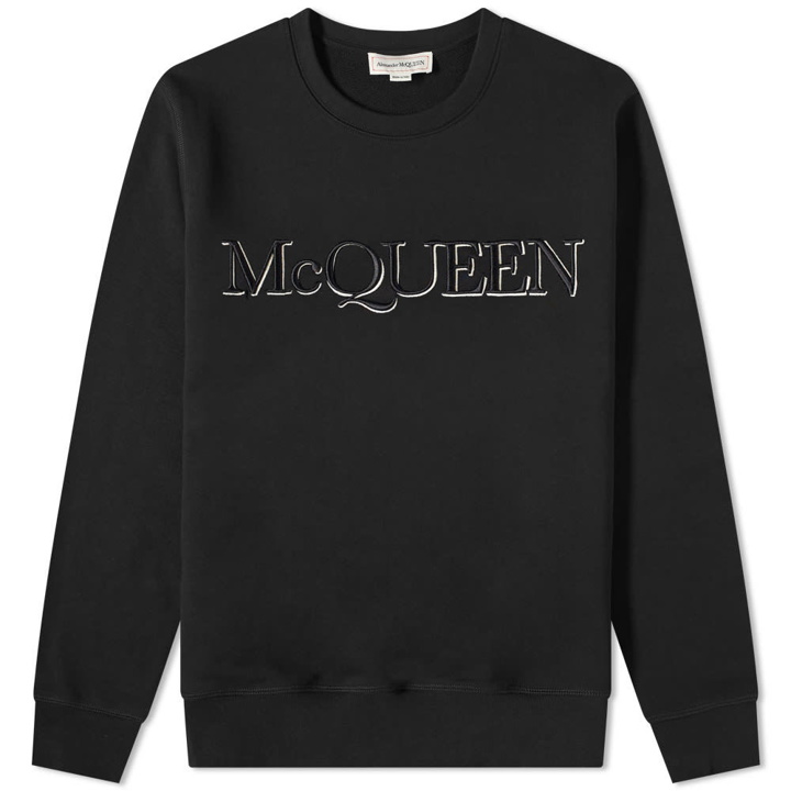 Photo: Alexander McQueen Logo Embroidered Crew Sweat