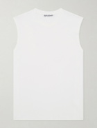 Our Legacy - Printed Cotton-Jersey Tank Top - White