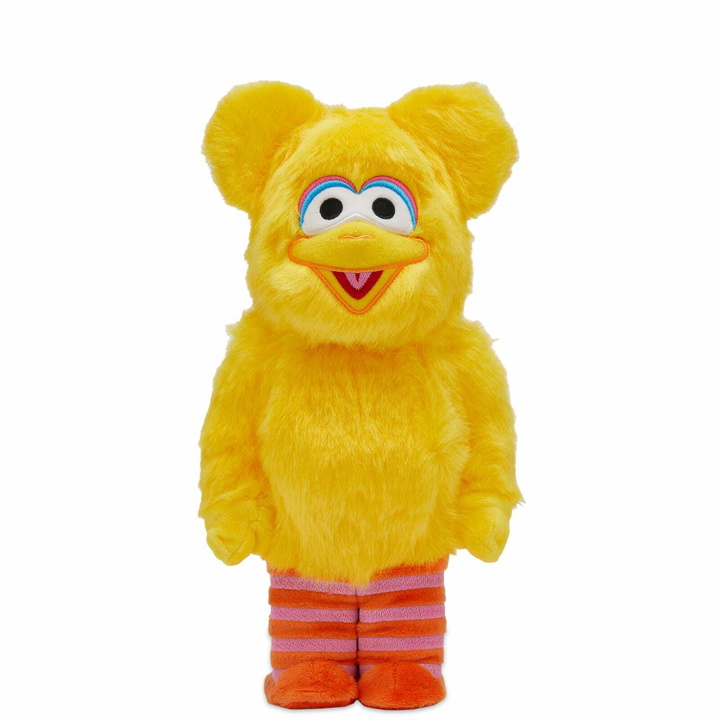 Photo: Medicom Be@Rbrick Big Bird Costume Ver. 400% in Yellow 