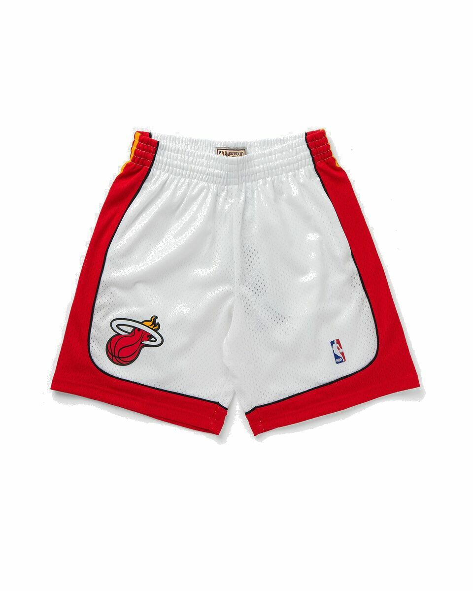 Photo: Mitchell & Ness Nba Swingman Shorts Miami Heat 2005 Red/White - Mens - Sport & Team Shorts