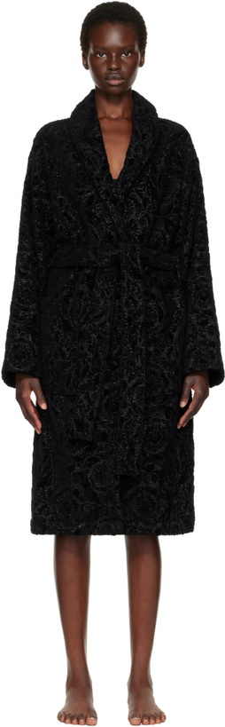 Photo: Versace Gray Barocco Bathrobe