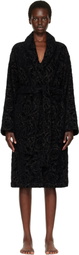 Versace Gray Barocco Bathrobe