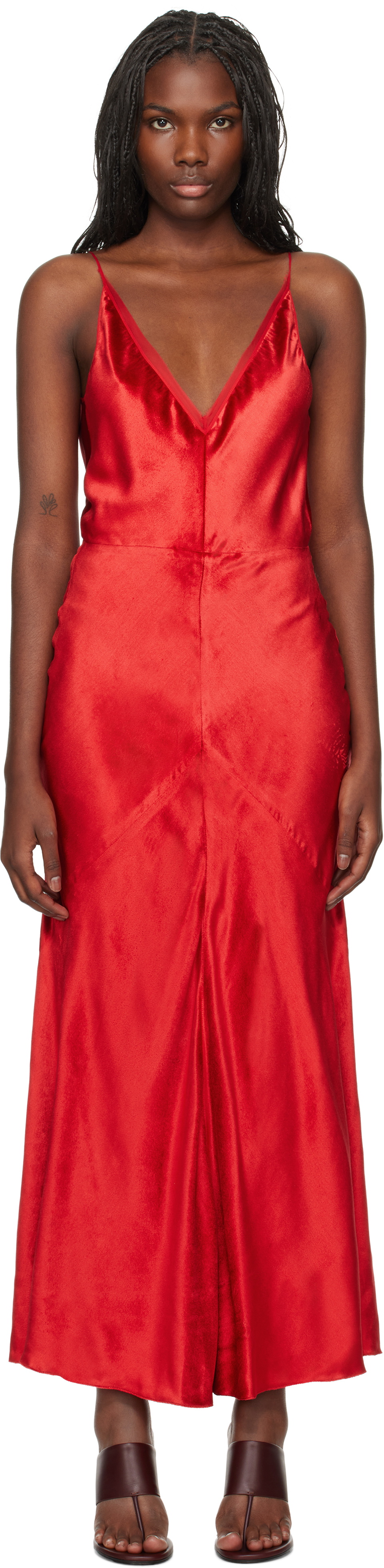 gabriela hearst red dress Gabriela Hearst Brigita Dress | Red