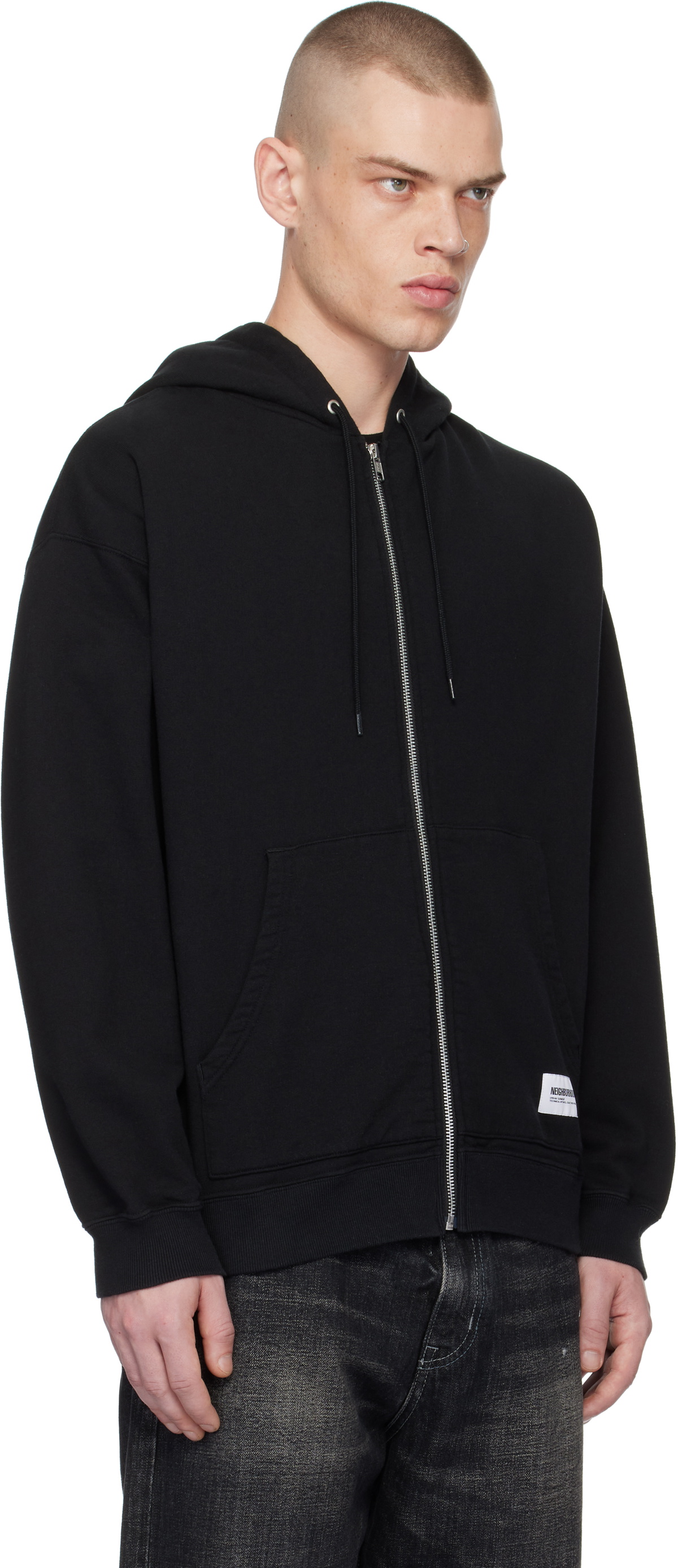 Neighborhood Black Classic Sweat Zip Hoodie Neighborhood