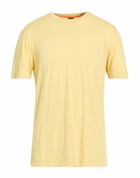 Boss Mens T-shirt in Yellow