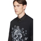 Alexander McQueen Black Mechanical Skull T-Shirt