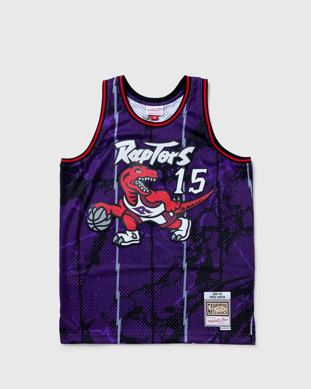 Mitchell & Ness Nba Team Marble Swingman Jersey Raptors 1998 Vince Carter Purple - Mens - Jerseys
