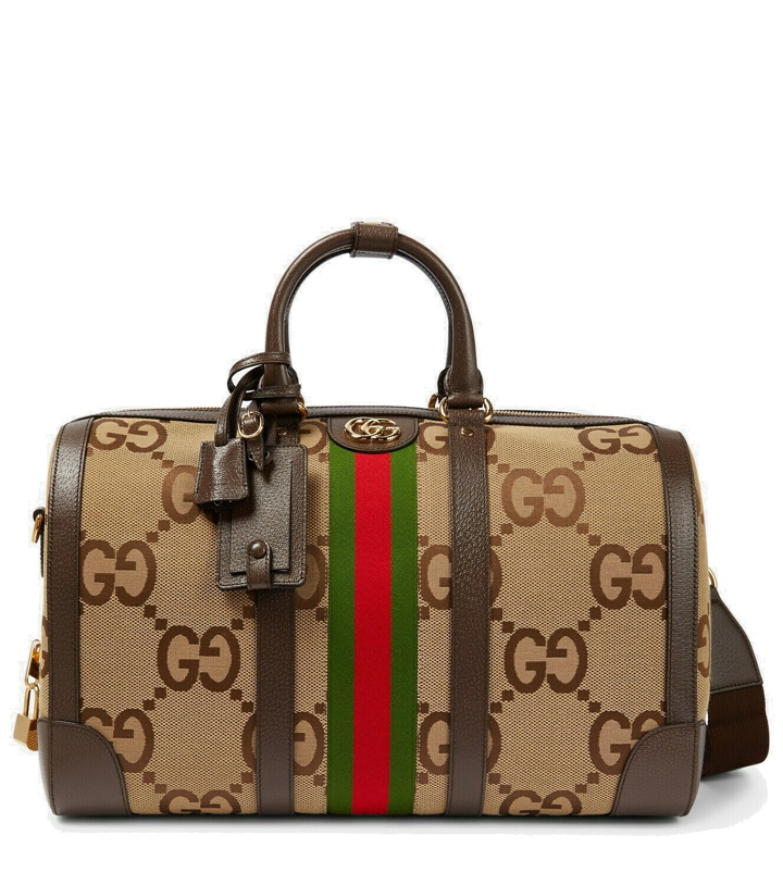 Photo: Gucci - Jumbo GG Medium canvas duffel bag