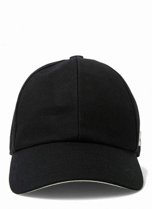 Photo: Logo Patch Baseball Cap in Black