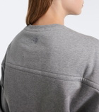 Sportmax Cotton-blend jersey sweatshirt
