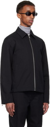 Theory Black Zip Jacket