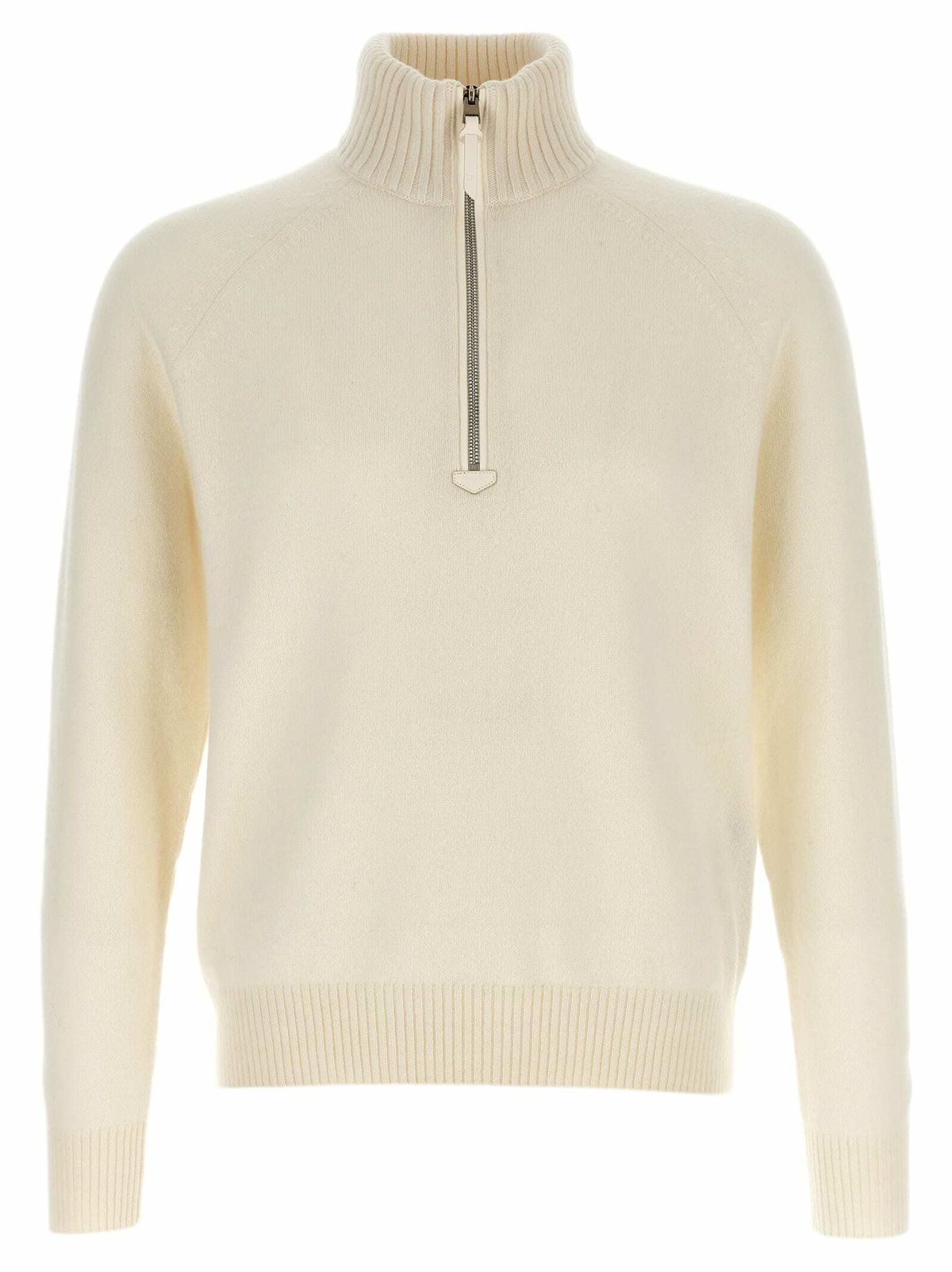 TOM FORD - Slim-Fit Ribbed Wool and Cashmere-Blend Zip-Up