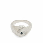 Simuero Marea Ring in Silver/Blue