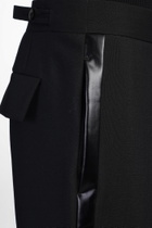 Sapio N 7 Pants In Black Wool