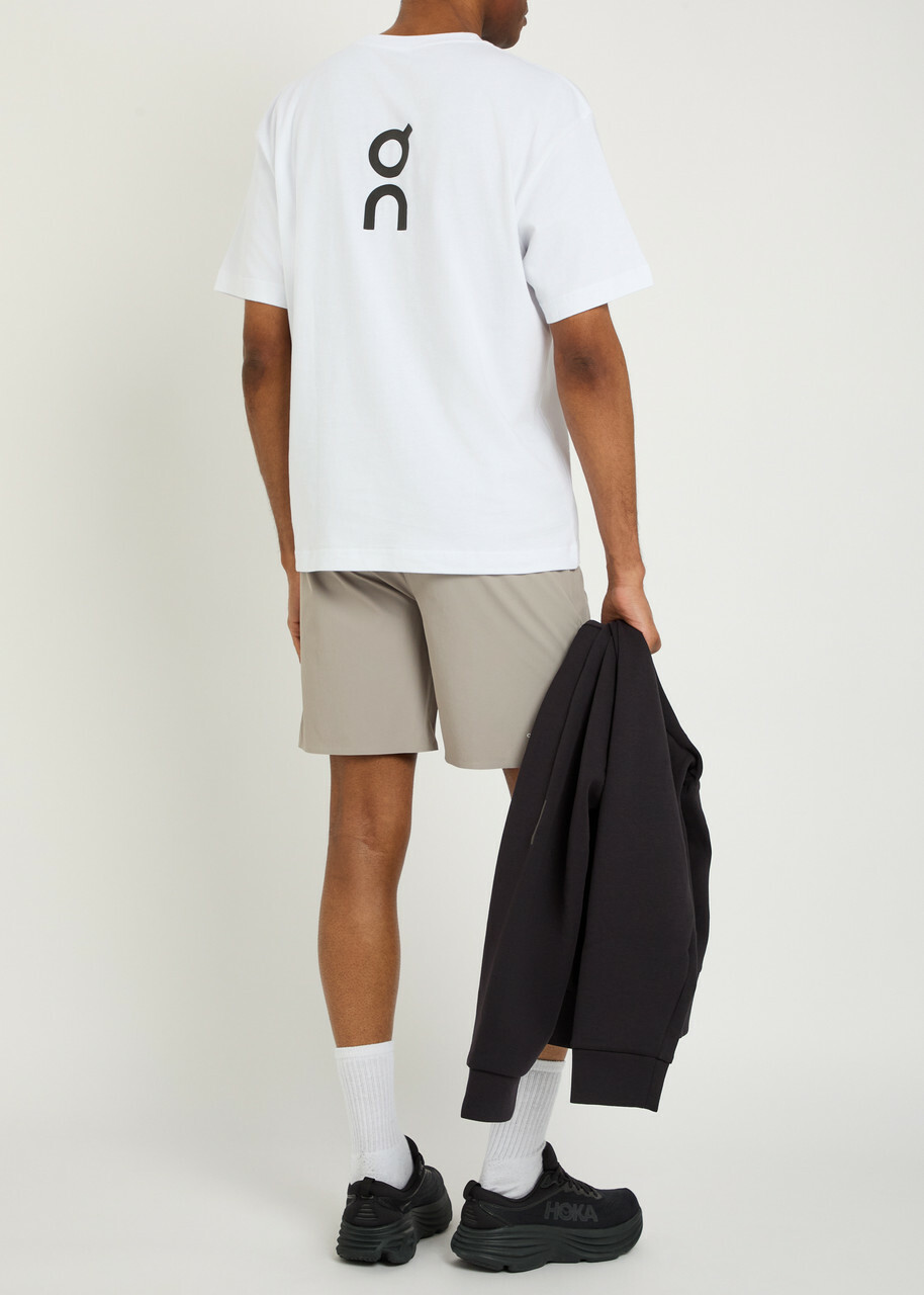 ON Club T Logo Cotton T-shirt White