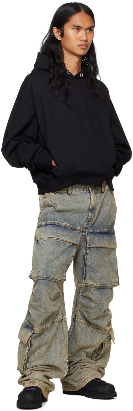 SPENCER BADU Black Pangia Hoodie