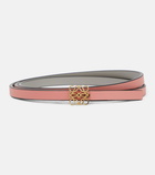 Loewe - Reversible Anagram leather belt