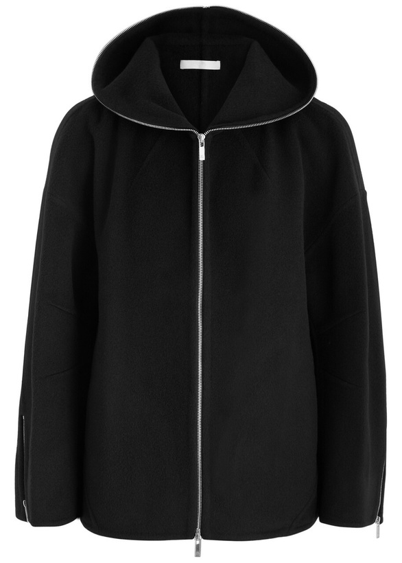 Photo: Helmut Lang Cocoon Wool Jacket Black